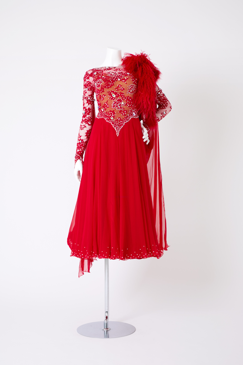 赤フェザーS　　[カテゴリー]/W/T/SF/Q/VW/w/t/sf/q/vw/ワルツ/タンゴ/スローフォックストロット/ヴェーニーズワルツ/クイックステップ/ﾜﾙﾂ/ﾀﾝｺﾞ/ｽﾛｰﾌｫｯｸｽﾄﾛｯﾄ/ｳﾞｪｰﾆｰｽﾞﾜﾙﾂ/ｸｲｯｸ