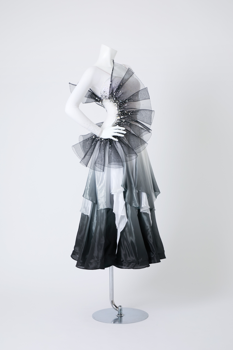 白黒グラデーションパソ   [カテゴリー]Pa/R/Cha/Sa/Ji/pa/ｒ/s/cha/ji/ルンバ/サンバ/チャチャチャ/パソドブレ/ジャイブ/パソドブレ/ｻﾝﾊﾞ/ﾁｬﾁｬﾁｬ/ｼﾞｬｲﾌﾞ/ﾙﾝﾊﾞ/Paso/Rumba/ChaChaCha/S